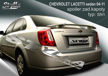 spoiler spojler do Chevrolet Lacetti sedan MK1 05-