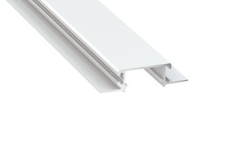 ЗАТИ LED АЛЮМИНИЕВЫЙ ПРОФИЛЬ для гипсокартона СЕРЕБРЯНЫЙ 2М