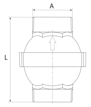 ДИФФЕРЕНЦИАЛЬНЫЙ КЛАПАН 1 1/2''