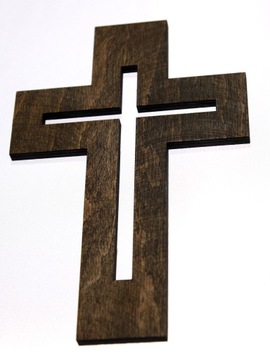 ДЕРЕВЯННЫЙ КРЕСТ ДЛЯ ПОДВЕСКИ НА СТЕНУ