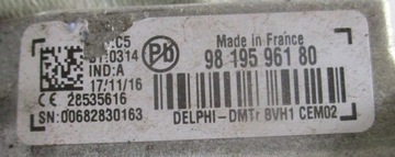 PEUGEOT 208 MODUL START STOP 9819596180