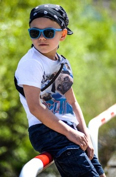 Детская поясная сумка Wenecja Синяя сумка MOPS PL