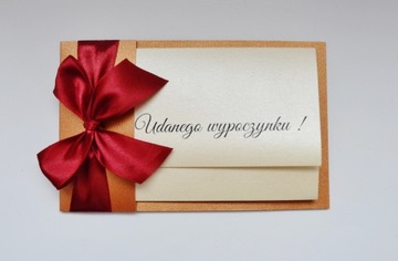 BONY UPOMINKOWE voucher BON karta podarunkowa +KOP