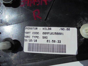 КРЫШКА КРЫЛА TOYOTA C-HR ПРАВАЯ ПРАВАЯ 62505-F4010