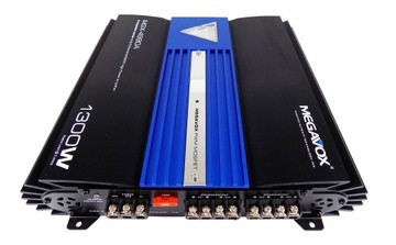 АВТОМОБИЛЬНЫЙ УСИЛИТЕЛЬ MEGAVOX 1300 Вт MOSFET КАБЕЛИ