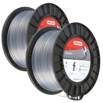 ŻYŁKA KOSA OREGON DUOLINE Z DRUTEM 2,7MM 10 METRÓW