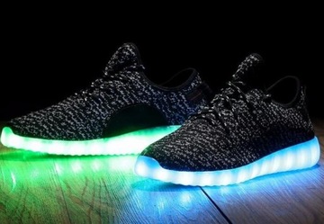 Buty sportowe LED podświetlane air 7 kolorów