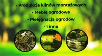 МАЛЕНЬКИЕ КРЕПЛИТЕЛЬНЫЕ КЛИНЬЯ ДУБОВЫЕ 100 ШТ.