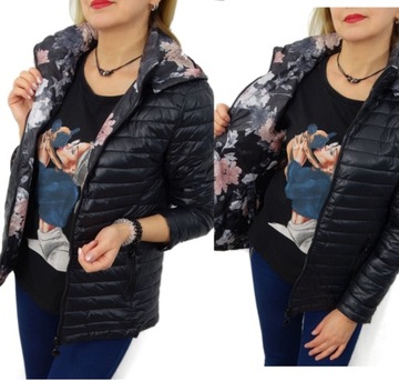 Kurtka Dwustronna Wiosenna Jesienna ALICE 48 4XL