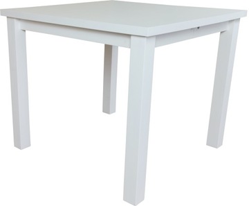 STÓŁ MINI-MAX 90cm - 250cm 4 WKŁADKI BIAŁY POŁYSK