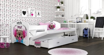 Кровать двуспальная 200х90 + матрасы LUCKY P2