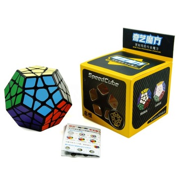 QIYI MoFangGe Megaminx QiHeng куб черный