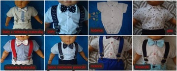 КОМПЛЕКТ ЛЕТНЕЙ ОДЕЖДЫ / КРЕЩЕНИЕ / СВАДЬБА / ШОРТЫ 68