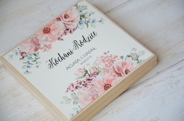 Приглашение на свадьбу для родителей в коробке /10 шт.