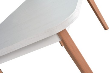 ЧЕРНО-БЕЛЫЙ ОБЕДЕННЫЙ НАБОР СТОЛ + 6 СТУЛЬЕВ