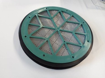 Антисмоговый фильтр диаметром 125 мм для настенных вентиляционных отверстий.