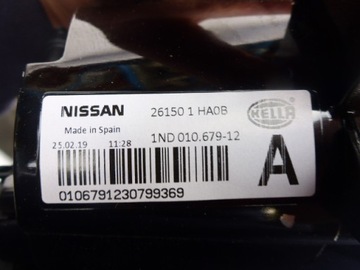 HALOGEN LEVÝ PRAVÝ PŘEDNÍ NISSAN PULSAR 14- NOVÝ