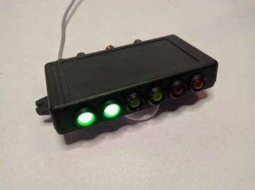 SHIFT LIGHT версия C1, большие светодиоды 6 шт, 3 канала