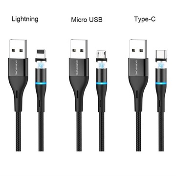 KABEL MAGNETYCZNY MICRO USB 2,4A BOROFONE