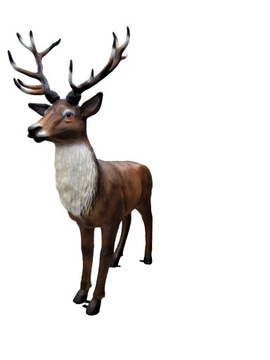 FIGURKA OGRODOWA - STOJĄCY JELEŃ XXL