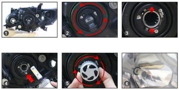 СВЕТОДИОДНЫЕ ЛАМПЫ H15 GT COB +300% СУПЕРМОЩНАЯ ЛАМПОЧКА