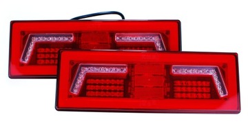 LAMPA TYLNA ZESPOLONA LED 12/24V PRZYCZEPY KOMPLET