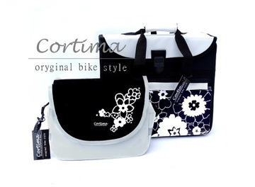 CORTIMA BIKE BAG СУМКА ДЛЯ ВЕЛОСИПЕДА НА РУЛЬ 'CLICK' ручная роспись