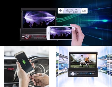 АВТОМОБИЛЬНАЯ РАДИО VORDON SCREEN 7 BLUETOOTH USB SD