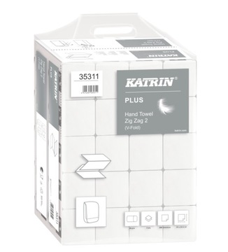 Ręcznik papierowy składany ZZ Katrin Plus 2w Handy Pack 20x200