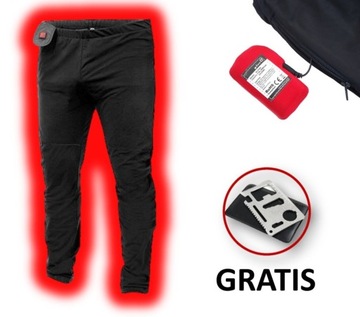OGRZEWANE spodnie grzejące + bateria Glovii GP1 XL