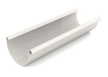 rynna 100mm Bryza BIAŁA BIAŁY BIEL dł. 3m