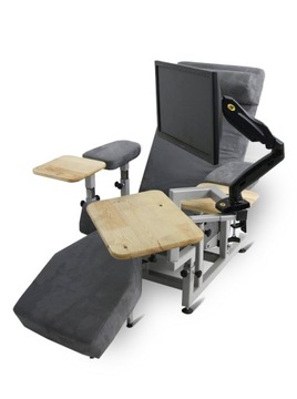 КОМФОРТНОЕ КОМПЬЮТЕРНОЕ КРЕСЛО TRONIC С РЕГУЛИРОВКАМИ