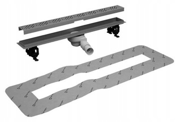 Odpływ liniowy 85 cm Radaway, wzór Basic