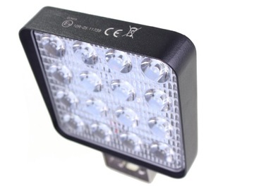 СВЕТОДИОДНЫЕ РАБОЧИЕ ФАРЫ 16 СВЕТОДИОДОВ 12-24В ГАЛОГЕННЫЕ ПОИСКОВЫЕ ТРАКТОРНЫЕ ТРАКТОРЫ ЭВАКУАТОРЫ