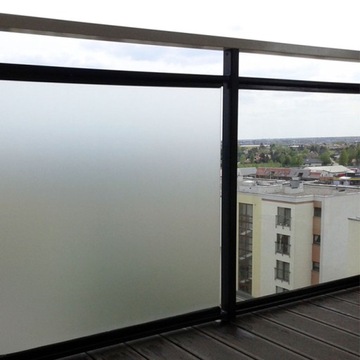 FOLIA MATOWA NA SZYBĘ 100x152cm OCHRONNA MLECZNA