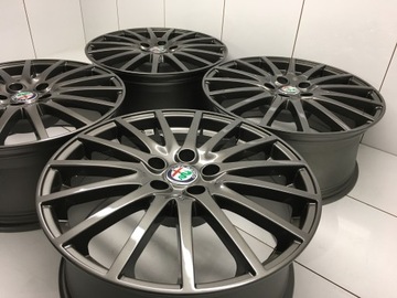 4× DISK HLINÍK ALFA ROMEO OE 8.0" X 18" 5X110