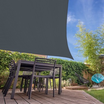 СОЛНЕЧНЫЙ САДОВЫЙ ПАРУС, ПРЯМОУГОЛЬНИК, 3Х4м