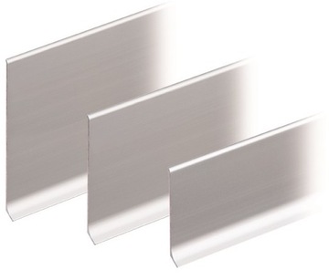 Listwa przypodłogowa aluminiowa LP80 Cezar 8 cm