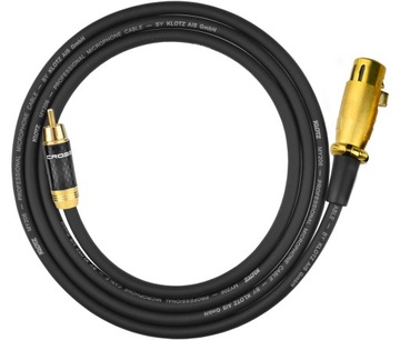 Кабель 2x XLR «мама» — 2RCA Klotz 1,5 м