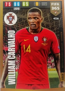 FIFA 365 2020 GOLD UEFA WINNER 406 CARVALHO