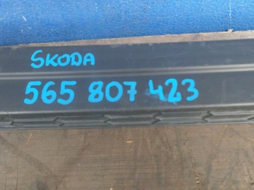 LIŠTA NÁRAZNÍKU SKODA KODIAK 565807423 ZADNÍ