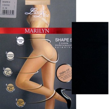 Marilyn SHAPE 5 R4 rajstopy korygujące black