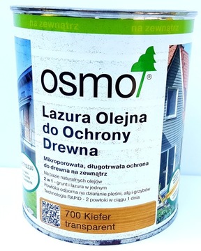 Osmo 700 Lazura Olejna 25l Sosna