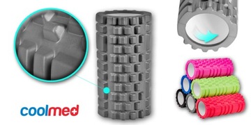 МАССАЖНЫЙ РОЛИК ДЛЯ УПРАЖНЕНИЙ РОЛИК ДЛЯ МЫШЦ КРОССФИТ МАССАЖЕР ЙОГА РОЛЛИНГ