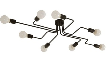 ПОТОЛОЧНЫЙ СВЕТИЛЬНИК, ПОТОЛОЧНАЯ ЛЮСТРА ПАУК, 8 РОДОВ, ЛОФТ