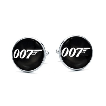 Spinki do mankietów Agent 007 Śmieszne Prezent