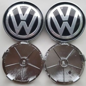 4 szt. dekielki dekielek do felg VW 68 mm