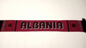 SZAL KIBICA DZIANY-ALBANIA - DWUSTRONNY.
