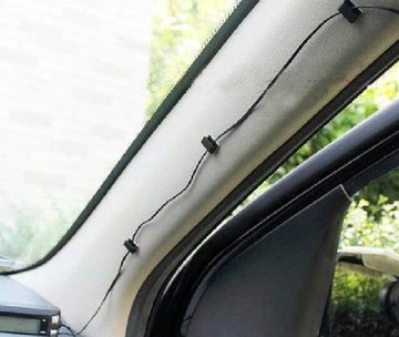 САМОКЛЕЯЩИЙСЯ ДЕРЖАТЕЛЬ КАБЕЛЬНОГО МОНТАЖА x10