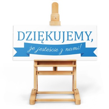 PLAKAT WESELNY ŚLUBNY powitanie gości 25x60cm